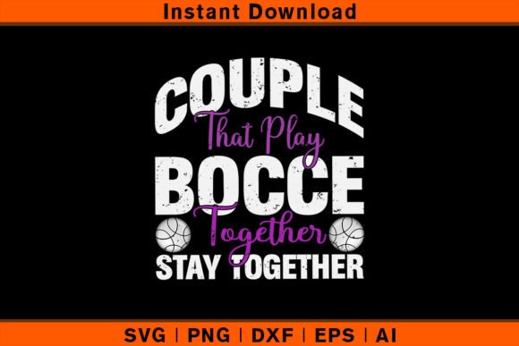 Bocce Couple Bocce Ball