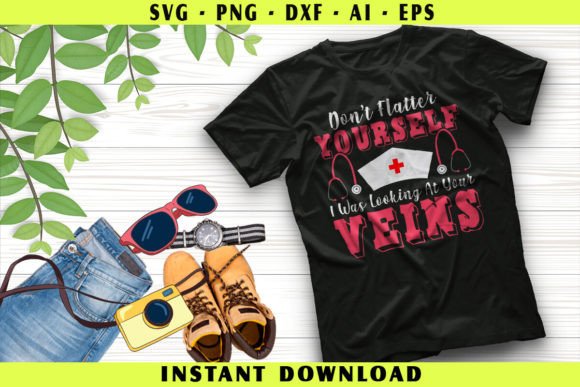 Funny Nurse Embroidery Design