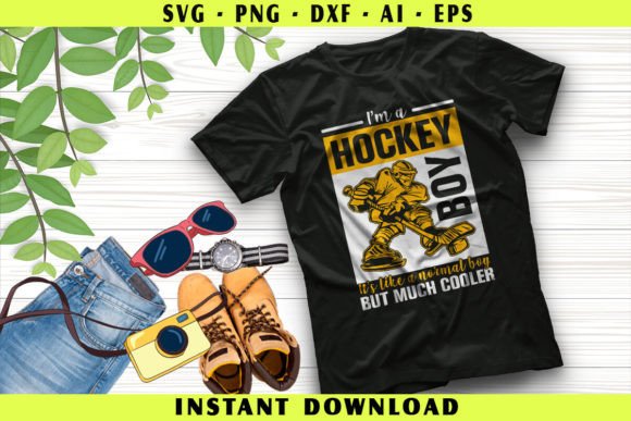 I m a Hockey Boy It s Like a Normal Boy