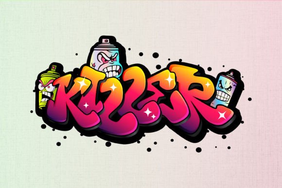 Killer: Bold, Graphic, and Ready for Embroidery