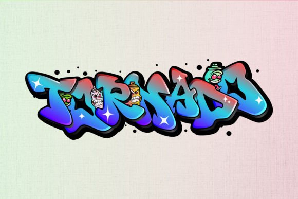 Tornado: Bold, Graphic, and Ready for Embroidery