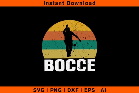 Vintage Retro Bocce Ball